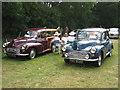 TQ9141 : Morris Minors at Darling Buds Classic Car Show by Oast House Archive