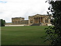 SP6737 : The south front of Stowe House by Sarah Charlesworth