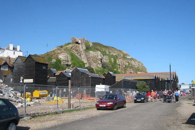 Fishing Net Huts and East Hill