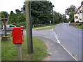 TM3060 : B1116 Framlingham Road & Framlingham Road Postbox by Geographer