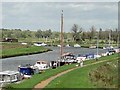 TM4291 : Sailing barge 'Golden Mean', moored at Beccles by Adrian S Pye