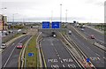 O0830 : M50 slip road from Naas Road (N7), Clondalkin by P L Chadwick