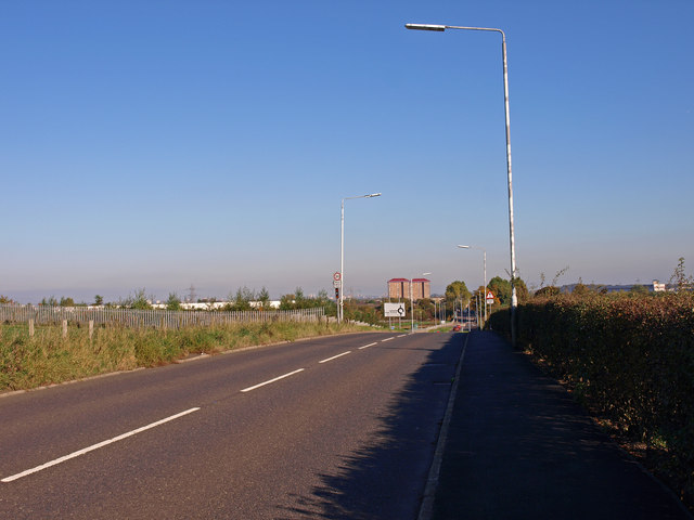 A761 leading to Linwood