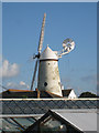 TQ6104 : Stone Cross Windmill by Oast House Archive