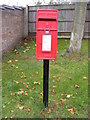 TM3876 : Bramfield Road Postbox by Geographer