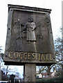 TL8523 : Village Sign   Coggeshall   Essex by Peter Stack