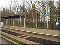 TL4554 : Trumpington Guided busway stop by Mr Ignavy