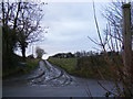 TM3372 : Footpath & entrance to Low Grange Farm by Geographer