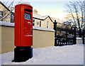 J3674 : Pillar box, Belfast by Albert Bridge