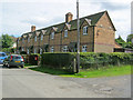 SO6178 : Almshouses at Cleeton St Mary by Trevor Rickard