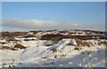 SS8577 : Merthyr Mawr Warren in the snow by eswales