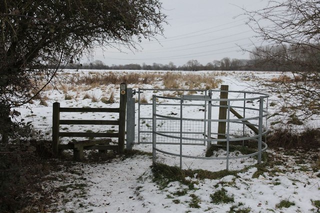 Stile by the gate