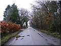 TM3470 : Heveningham Long Lane by Geographer