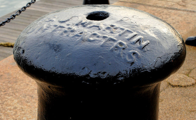 Old harbour bollard, Donegall Quay, Belfast