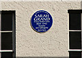 J5979 : Sarah Grand plaque, Donaghadee by Albert Bridge