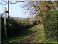 TM2750 : Bridleway to Valley Farm Road by Geographer