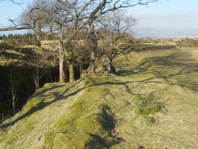 The valley of the Gleniffer Burn