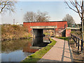 SJ6699 : Bridgewater Canal, Butts Bridge by David Dixon