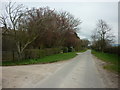 SE7060 : Heading towards Bossall at Mount Pleasant Farm by Ian S