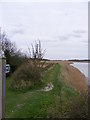 TM3957 : Footpath along the Breakwater by Geographer