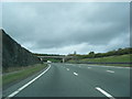 SJ0774 : A55 eastbound near Rhuallt by Colin Pyle