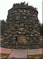 NH7444 : Memorial Cairn, Culloden Battlefield. by David Dixon