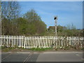 SP7126 : Claydon Railway Station and Level Crossing by Mr Biz