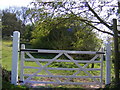 TM2548 : Footpath to the A12 Martlesham Bypass by Geographer