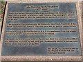 TQ2680 : Plaque by Speke Memorial, Kensington Gardens by David P Howard