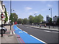 TQ3078 : Barclays Cycle Superhighway, Millbank by PAUL FARMER