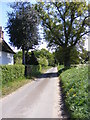 TM3458 : Hoo Lane, Little Glemham by Geographer