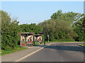 TQ4501 : Bus turnround at Denton Corner by Stephen Craven