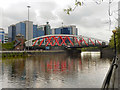 SJ8196 : Trafford Road Bridge, Manchester Ship Canal by David Dixon