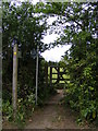 TM3055 : Footpath to Church Terrace by Geographer