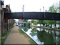 TQ2382 : Grand Union Canal passing Kensal Town by David Smith