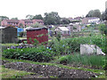 SU1331 : Butt Lane allotments by Jonathan Kington