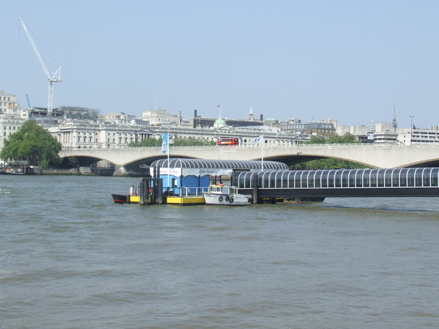 Festival Pier and Waterloo Bridge