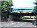 TQ3973 : Bridge over the South Circular Road at Lee by Malc McDonald