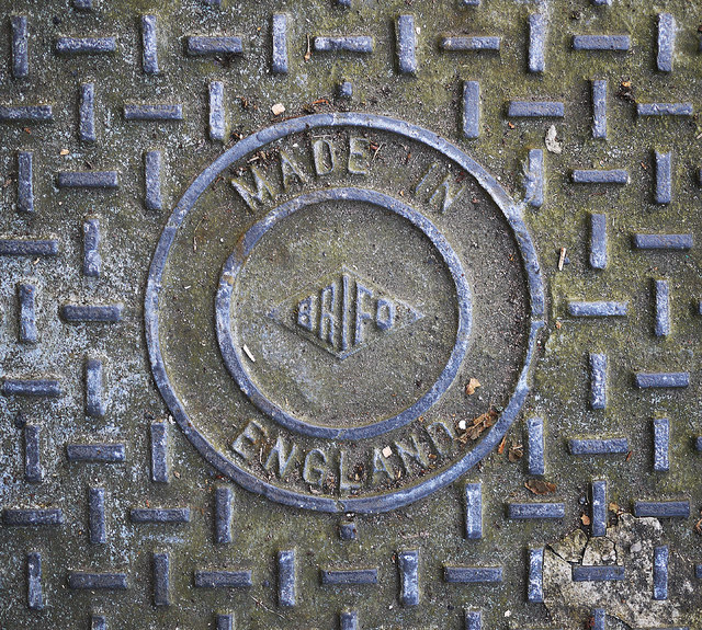 Manhole cover, Bangor