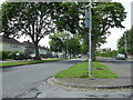 ST1378 : Zebra crossing on Pwllmelin Road by Martyn Harries