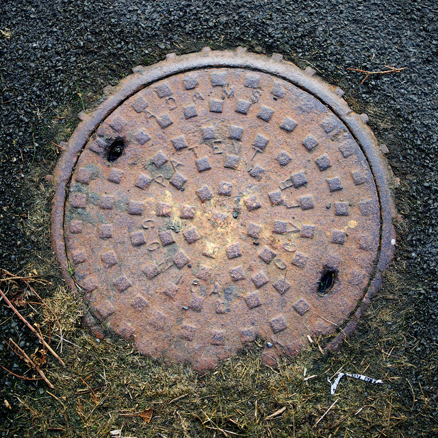 Manhole cover, Bangor