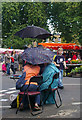 TQ2887 : Highgate Festival 2011: a rainy interlude by Jim Osley