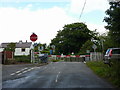 SD4611 : Four Lane Ends Level Crossing, Lathom by Alexander P Kapp