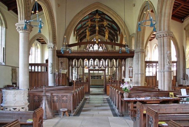 St John the Baptist, Barnack - East end