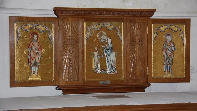 St Mary, Ashwell - Triptych