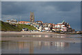 TG2242 : Cromer from the beach by Peter Facey