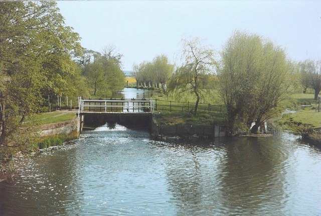 The Great Stour at Wye in 1984