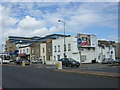 TQ3165 : Purley Way, Croydon: Victorian terrace and New South Quarter beyond by Christopher Hilton