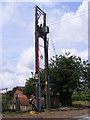 TM1640 : Electricity Pole at Wherstead Hall Farm by Geographer