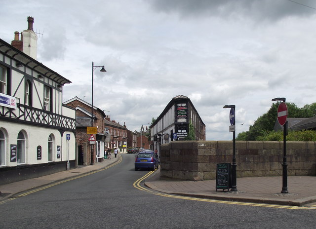 Unusual architecture in Ormskirk